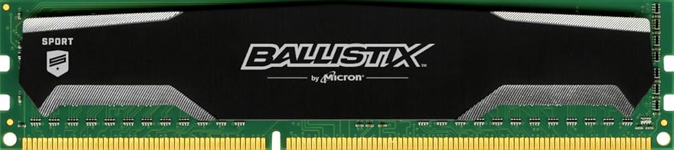 Crucial 2GB 1600MHz DDR3 RAM module โ Sport 2GB Single DDR3 1600 MT/s (PC3-12800) UDIMM 240-Pin Memory - BLS2G3D1609DS1S00