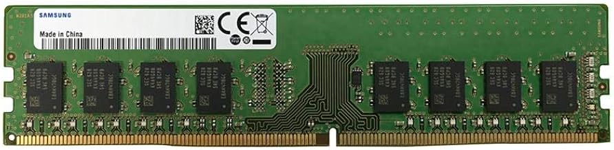 Samsung 16GB (2x8) 2666MHz DDR4 RAM module โ Samsung M378A2K43CB1-CTD 16 GB DDR4 2666 MHz Memory Module - Memory Modules (16 GB, 2 x 8 GB, DDR4, 2666 MHz, 288-pin DIMM, Black, Green)