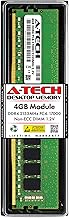 A-Tech 4GB 2133MHz DDR4 RAM module โ A-Tech 4GB RAM Replacement for CT4G4DFS8213 | DDR4 2133MHz PC4-17000 (PC4-2133P) CL15 UDIMM 1.2V Non-ECC DIMM 288-Pin Desktop Memory Module