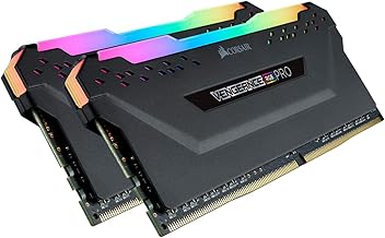 Corsair 32GB (2x16) 3600MHz DDR4 RAM module โ Vengeance RGB PRO DDR4 RAM 32GB (2x16GB) 3600MHz CL18-22-22-42 1.35V Intel AMD Desktop Computer Memory - Black (CMW32GX4M2Z3600C18)