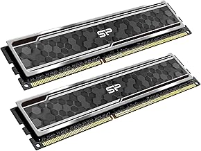 TEAMGROUP 16GB (2x8) 3200MHz DDR4 RAM module โ Silicon Power Value Gaming DDR4 RAM 16GB (2x8GB) 3200MHz (PC4 25600) CL16 1.35V Desktop Memory Module with Heatsink Camouflage Grey SP016GXLZU320BDAJ5