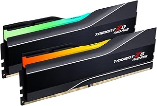 G.Skill 32GB (2x16) 6000MHz DDR5 RAM module โ Trident Z5 Neo RGB Series DDR5 RAM (AMD Expo & Intel XMP 3.0) 32GB (2x16GB) 6000MT/s CL36-36-36-96 1.35V Desktop Computer Memory U-DIMM - Matte Black (F5-6000J3636F16GX2-TZ5NR)