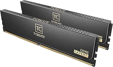 Silicon Power 32GB (2x16) 6000MHz DDR5 RAM module โ T-Create Expert Overclocking 10L DDR5 32GB Kit (2 x 16GB) 6000MHz (PC5-48000) CL38 Intel XMP 3.0 & AMD Expo Compatible Desktop Memory Module Ram - CTCED532G6000HC38ADC01
