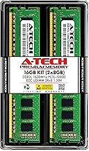 A-Tech 16GB (2x8) 1600MHz DDR3 RAM module โ A-Tech Server 16GB Kit (2 x 8GB) 2Rx8 PC3L-12800E DDR3 1600MHz ECC Unbuffered UDIMM 240-Pin Dual Rank DIMM 1.35V Workstation Server Memory RAM Upgrade Stick Modules (A-Tech Enterprise Series)