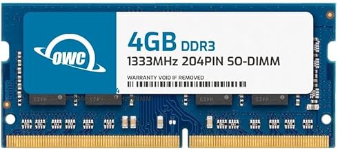 OWC 4GB DDR3 RAM module โ OWC 4GB DDR3 1333 PC3-10600 CL9 2Rx8 204-pin 1.5V Non-ECC SODIMM Memory RAM Module Upgrade Compatible with Lenovo ThinkPad T420 T420i T420s T420si T510 T520 T520i