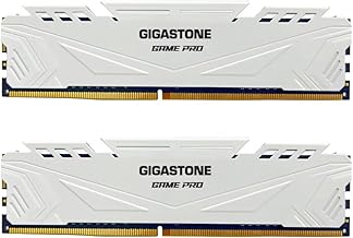 SK Hynix 32GB (2x16) 6000MHz DDR5 RAM module โ รฃโฌยDDR5 RAMรฃโฌโ GIGASTONE Game PRO 32GB Kit (2x16GB) DDR5 6000MHz PC5-48000 CL40-40-40-76 Intel XMP 3.0 AMD Expo 1.3V UDIMM 288 Pin Unbuffered Non ECC High Performance Gaming Desktop Memory - White