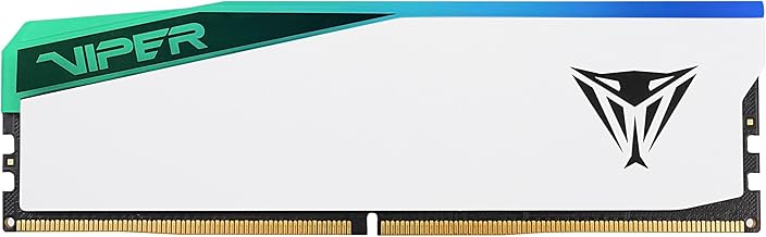 TEAMGROUP 32GB (1x32) 6000MHz DDR5 RAM module โ Patriot Viper Elite 5 RGB DDR5 RAM 32GB (1X32GB) 6000MT/s CL30 1.35v UDIMM Desktop Gaming Memory Compatible with Intel XMP/AMD Expo - PVER532G60C30W