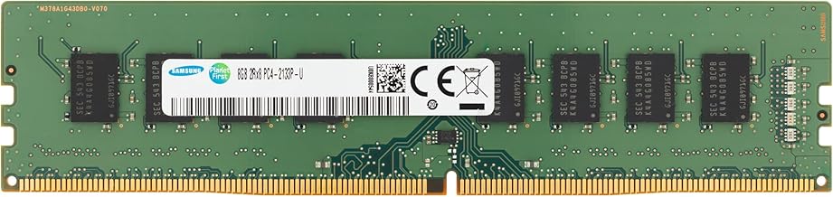 Samsung 8GB 2133MHz DDR4 RAM module โ Samsung 8GB DDR4 2133MHz PC4-17000 (PC4-2133P) CL15 UDIMM 2Rx8 Dual Rank 1.2V Non-ECC DIMM 288-Pin Desktop PC RAM Memory