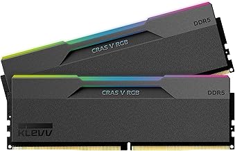SK Hynix 32GB (2x16) 6000MHz DDR5 RAM module โ CRAS V RGB DDR5 32GB (2x16GB) 6000MHz CL28 SK Hynix A-Die 1.35V Gaming Desktop Ram Memory XMP 3.0 / AMD Expo Ready - Black (KD5AGUA80-60B280G)