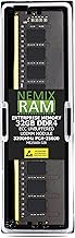 NEMIX RAM 32GB (1x32) 3200MHz DDR4 RAM module โ 32GB 1X32GB DDR4 3200MHZ PC4-25600 2Rx8 1.2V CL22 288-PIN NEMIX RAM ECC Unbuffered UDIMM Compatible with QNAP RAM-32GDR4ECK0-UD-3200, RAM-32GDR4ECK1-UD-3200, RAM-32GDR4ECT0-UD-3200