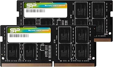 Silicon Power 32GB (2x16) 3200MHz DDR4 RAM module โ Silicon Power DDR4 32GB (2x16GB) 3200MHz (PC4-25600) CL22 SODIMM 260-Pin 1.2V Non-ECC Laptop RAM Notebook Computer Memory SU032GBSFU320X22EC